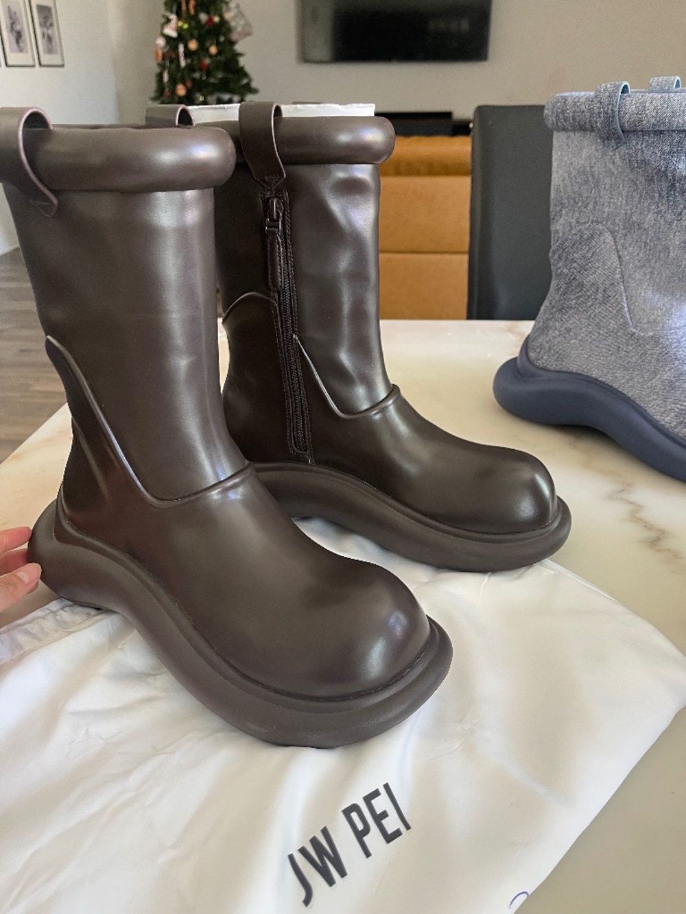 Jw pei zoie bRain Boot - Brown